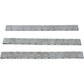 K&L Supply Wheel Weights - Rectangle - Adhesive Stick-On - Chrome - 36 Pack 32-2434 | Tire Mounting & Balancing Products