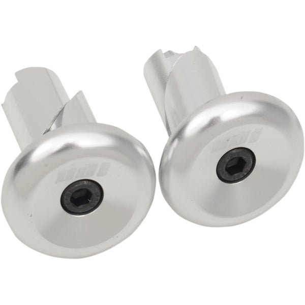 ODI Aluminum Bar End Plugs Silver