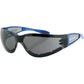 BOBSTER Shield II Sunglasses - Gloss Blue - Smoke Lens ESH211