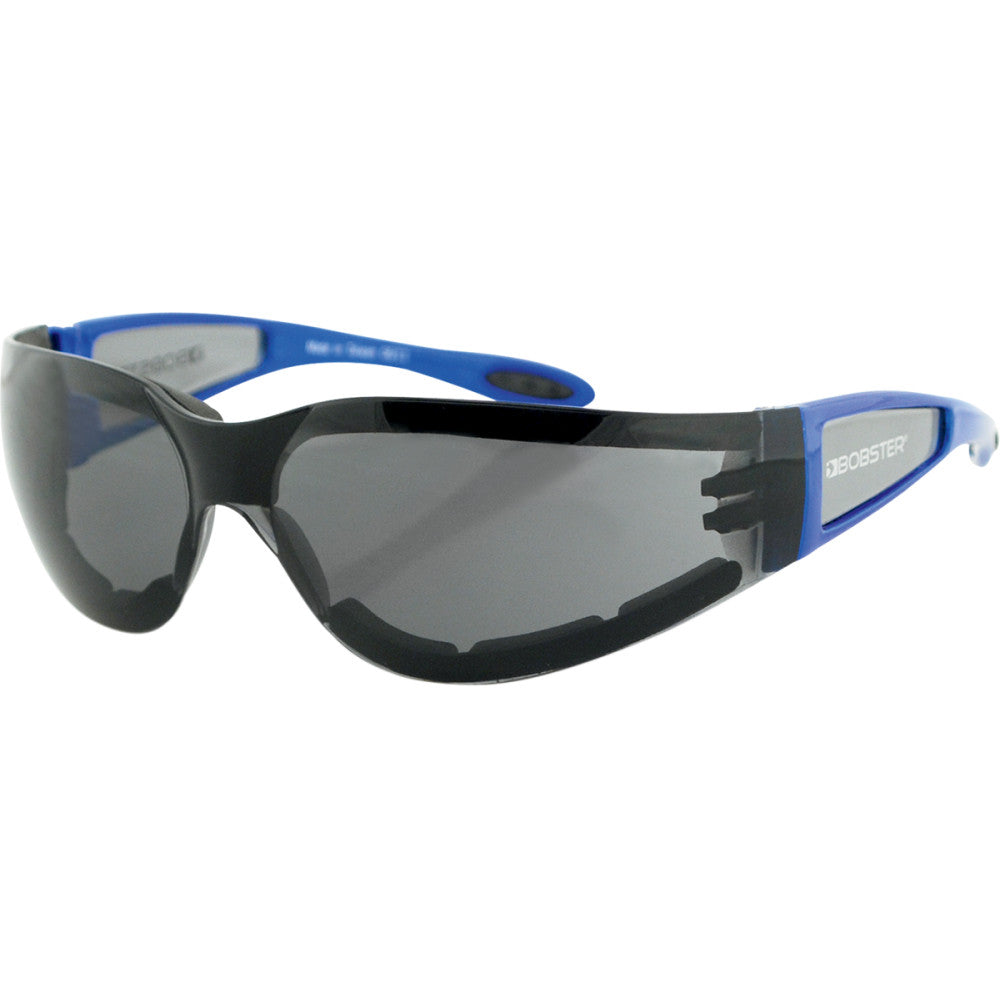 BOBSTER Shield II Sunglasses - Gloss Blue - Smoke Lens ESH211