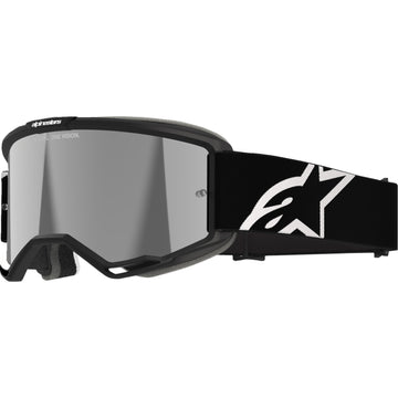 Alpinestars Vision 5 Goggle - Corp - Black - Silver Mirror 5101825-1456 | Goggles 