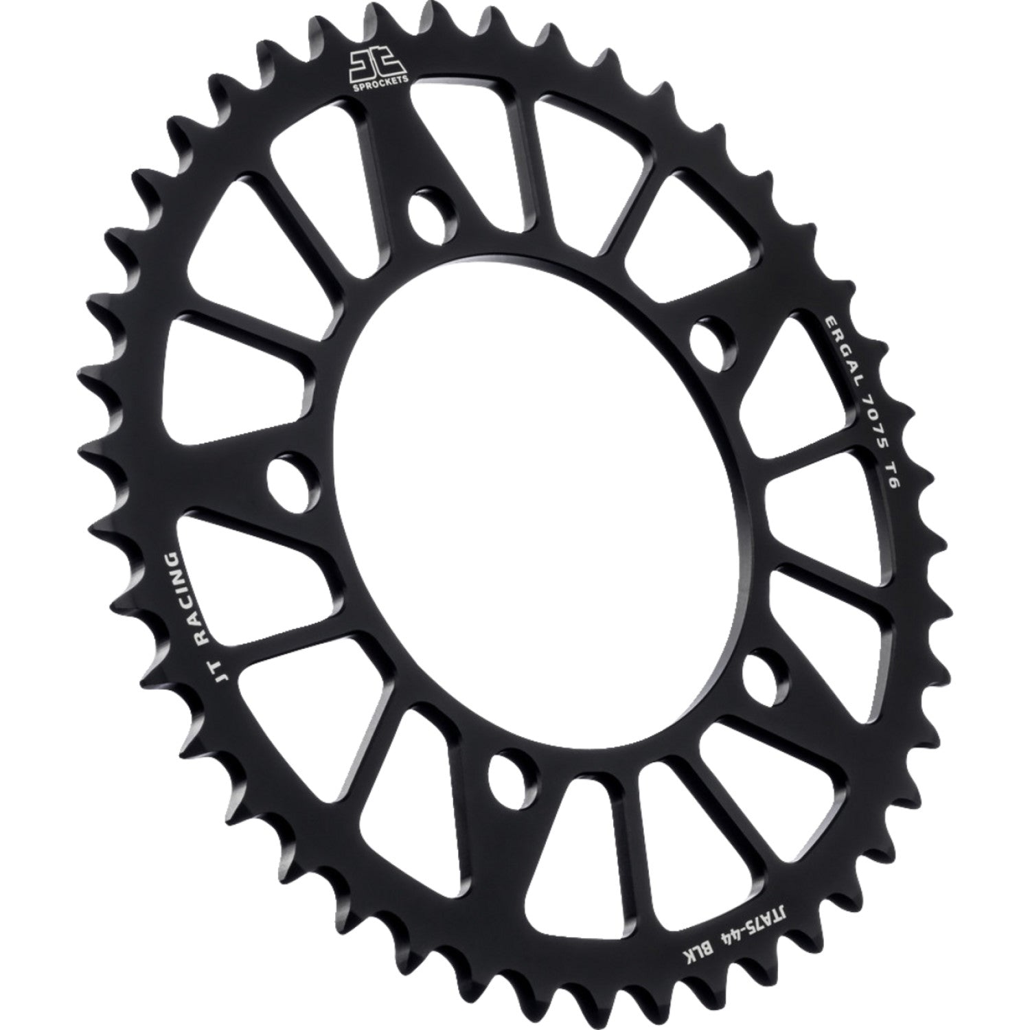 JT SPROCKETS Rear Sprocket - Black - 44 Tooth - BMW JTA75.44BLK by JT Rear Sprockets   Aluminum/Alloy