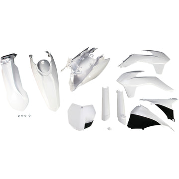 ACERBIS Full Replacement Body Kit - White/Black 2314330002