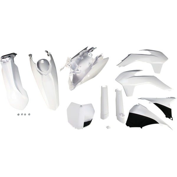 Acerbis Full Replacement Body Kit - White/Black 2314330002