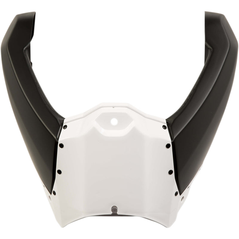Acerbis Radiator Shrouds - Upper - White/Black 2374141035