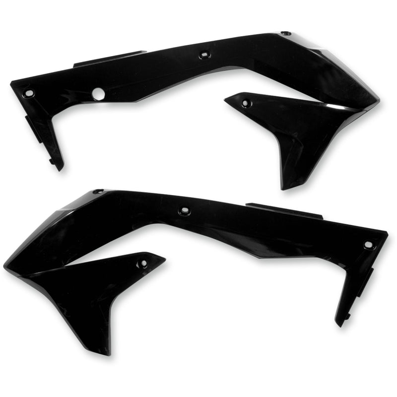 Acerbis Radiator Shrouds - Black 2449690001