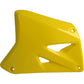 POLISPORT Radiator Cover - Yellow - RM 125/250 8423000001 by Polisport