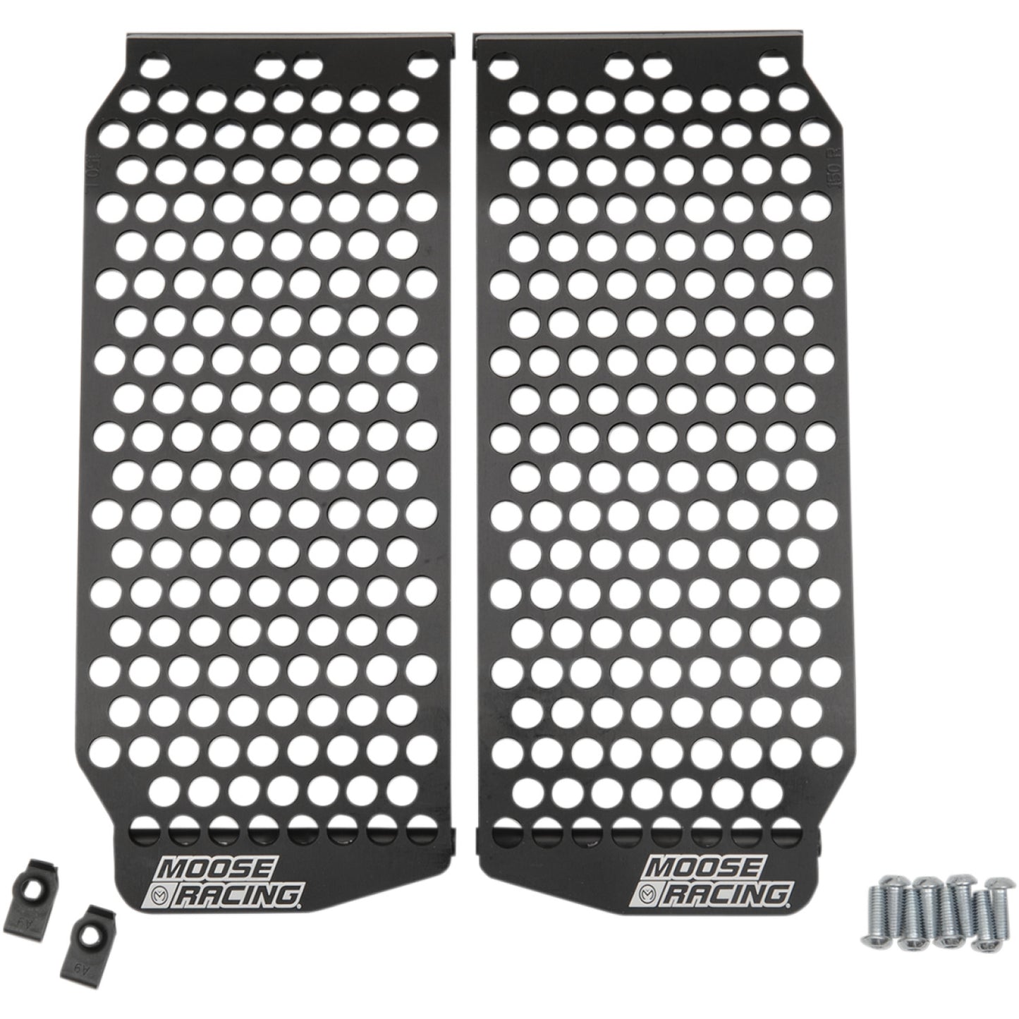 Moose Racing Radiator Guards - Black - Yamaha 12-158