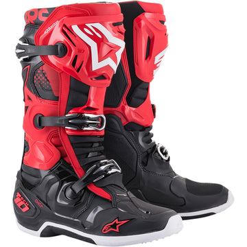 ALPINESTARS Tech 10 Boots - Black/Red - US 7 2010020-31-7