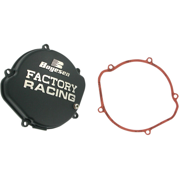 Boyesen Clutch Cover - Black - Honda CC01AB