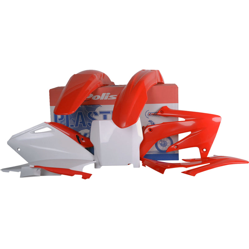 POLISPORT Body Kit - Complete - OEM Red/White - CRF 250R 90083 by Polisport