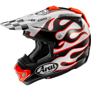 ARAI HELMETS VX-Pro4 Helmet - Flame - White - Large 0110-8956