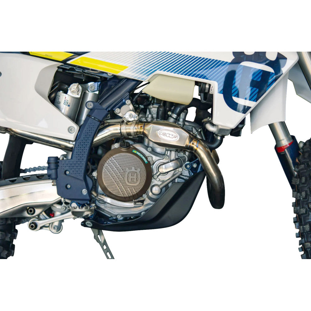 FMF MegaBomb Header - Titanium - TF 250-X 045693