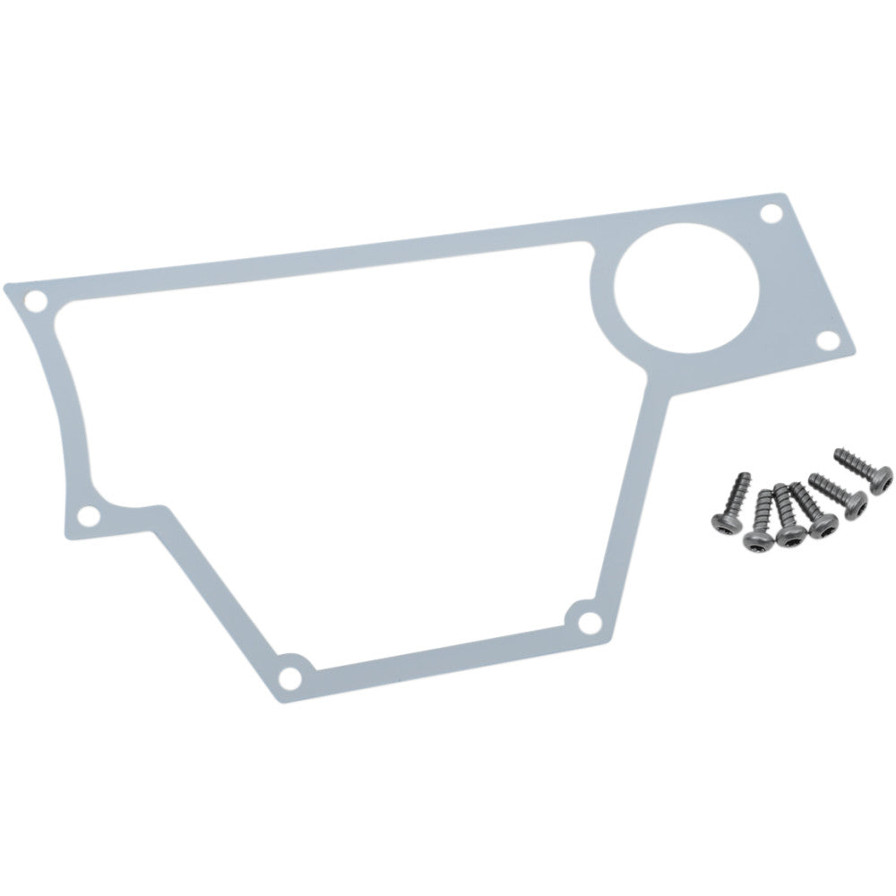 MOOSE OFFROAD Dash Plate - Large - Right - White 100-4371-PU