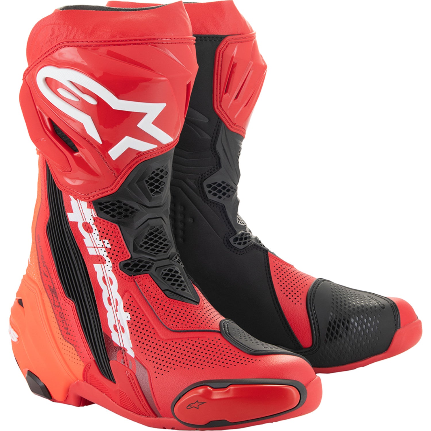 ALPINESTARS Supertech R Vented Boots - Red - US 7.5/EU 41 2220121-3029-41