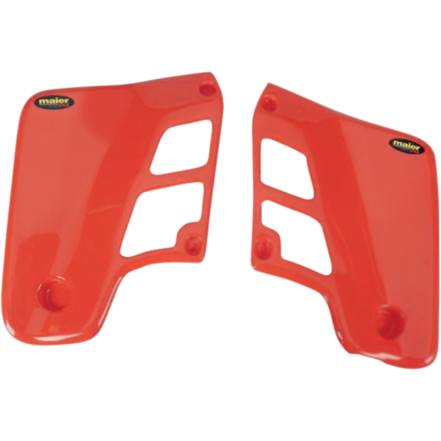 Maier Radiator Scoops - CR500 '86-'88 - Orange 600157