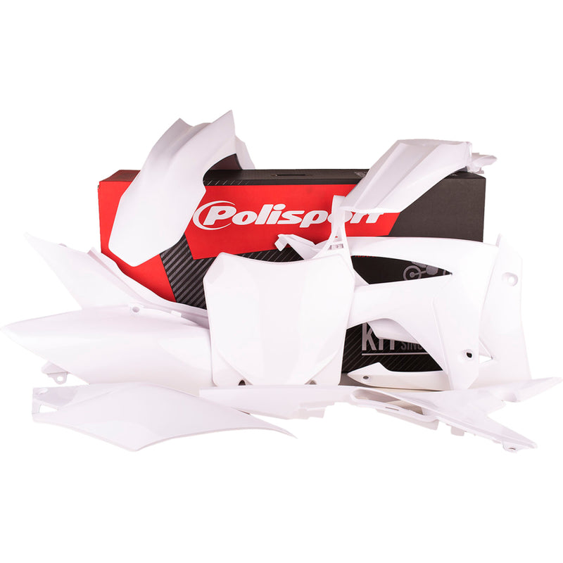 POLISPORT Body Kit - Complete - White - CRF 250R/450R 90561 by Polisport