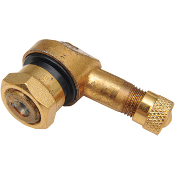 K&L Supply Valve Stem - 90? Bend/Angled - Gold 32-3037 | Valve Stems Cores