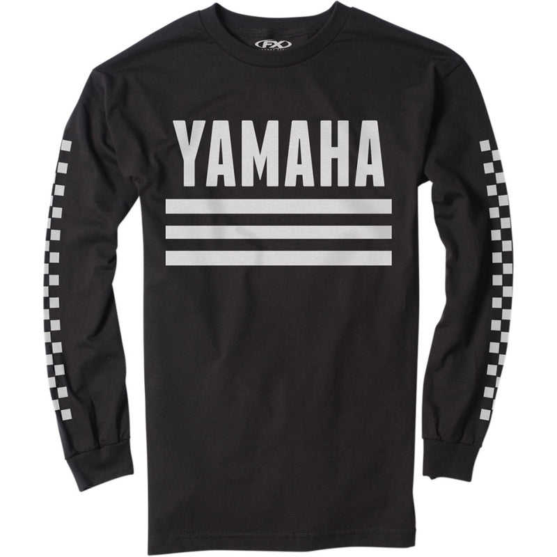 FACTORY EFFEX Yamaha Racer Long-Sleeve T-Shirt - Black - 2XL 23-87218