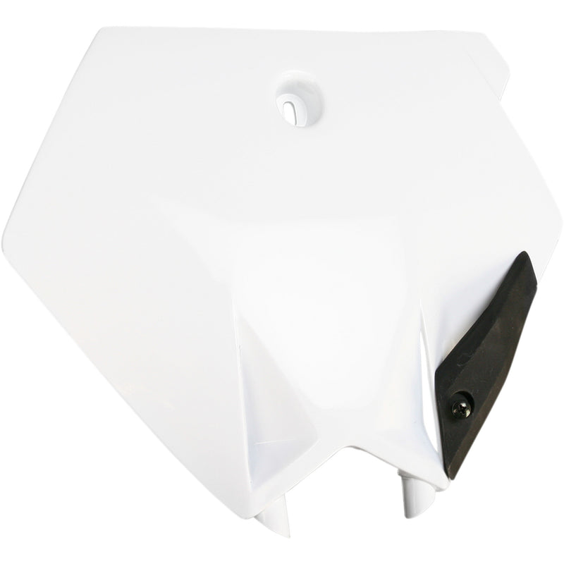 Acerbis Front Number Plate - White 2253080002