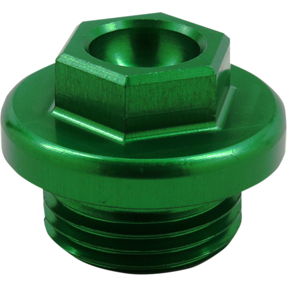 Check Fill Plug Works Connection Oil Fill Plug - Green - Kawasaki/Suzuki 24-198 ...