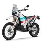 2027 Kove 450 Rally, right front three-quarter view