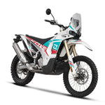 Kove 450 Rally, left front three-quarter view