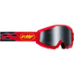 FMF PowerCore Sand Goggles - Flame - Red - Smoke F-50053-00003