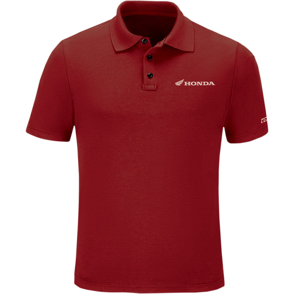 FACTORY EFFEX Honda Polo Shirt - Red - Large 25-85304