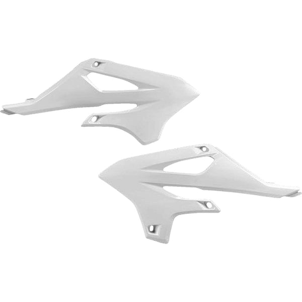 Polisport Radiator Cover - White - YZ 85 8477800002
