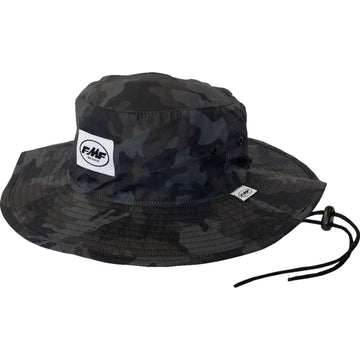 FMF Trooper Bucket Hat - Black - One Size SU23193902BLK