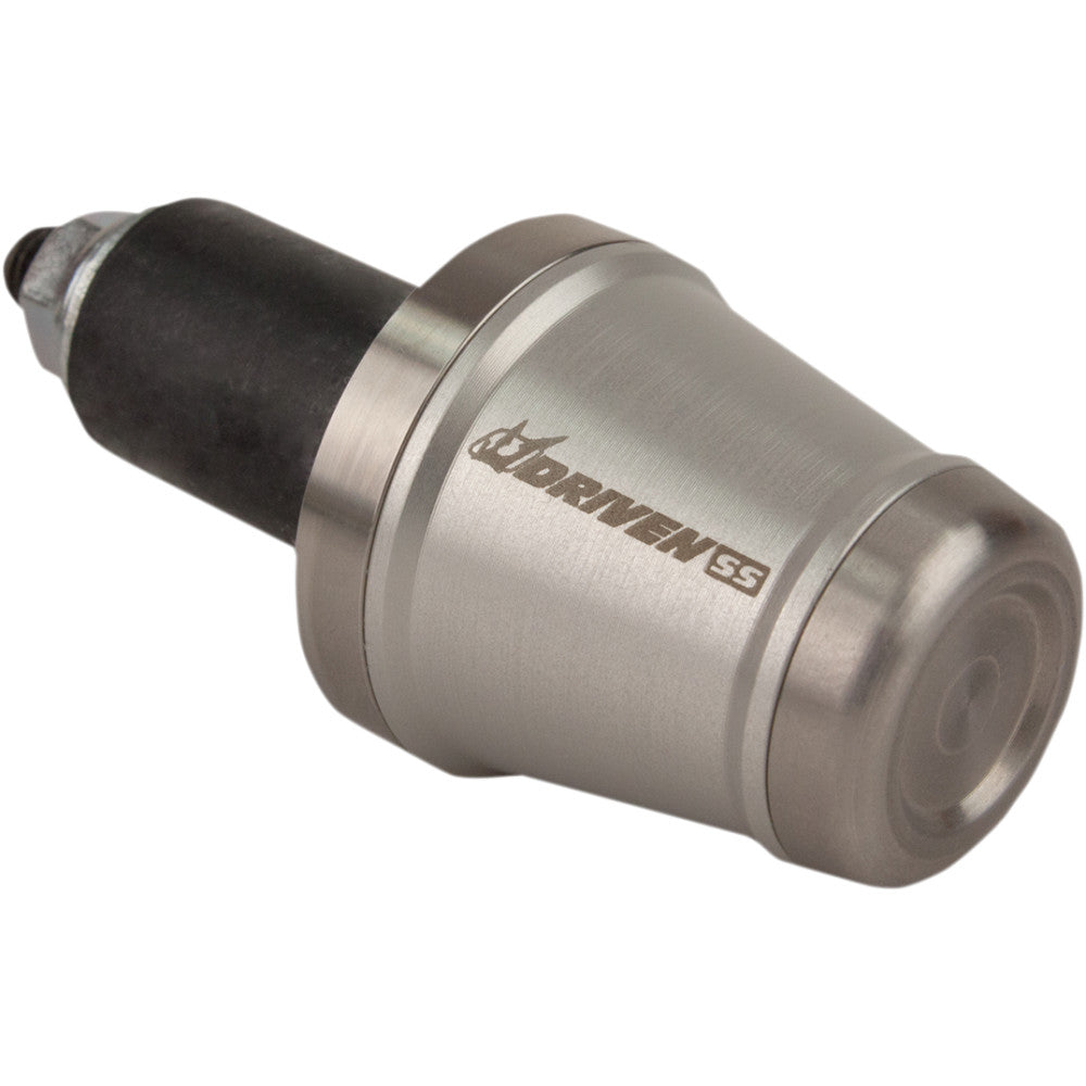 DRIVEN RACING Stainless Steel Handlebar End Weight - Silver DBEW-SS-SL