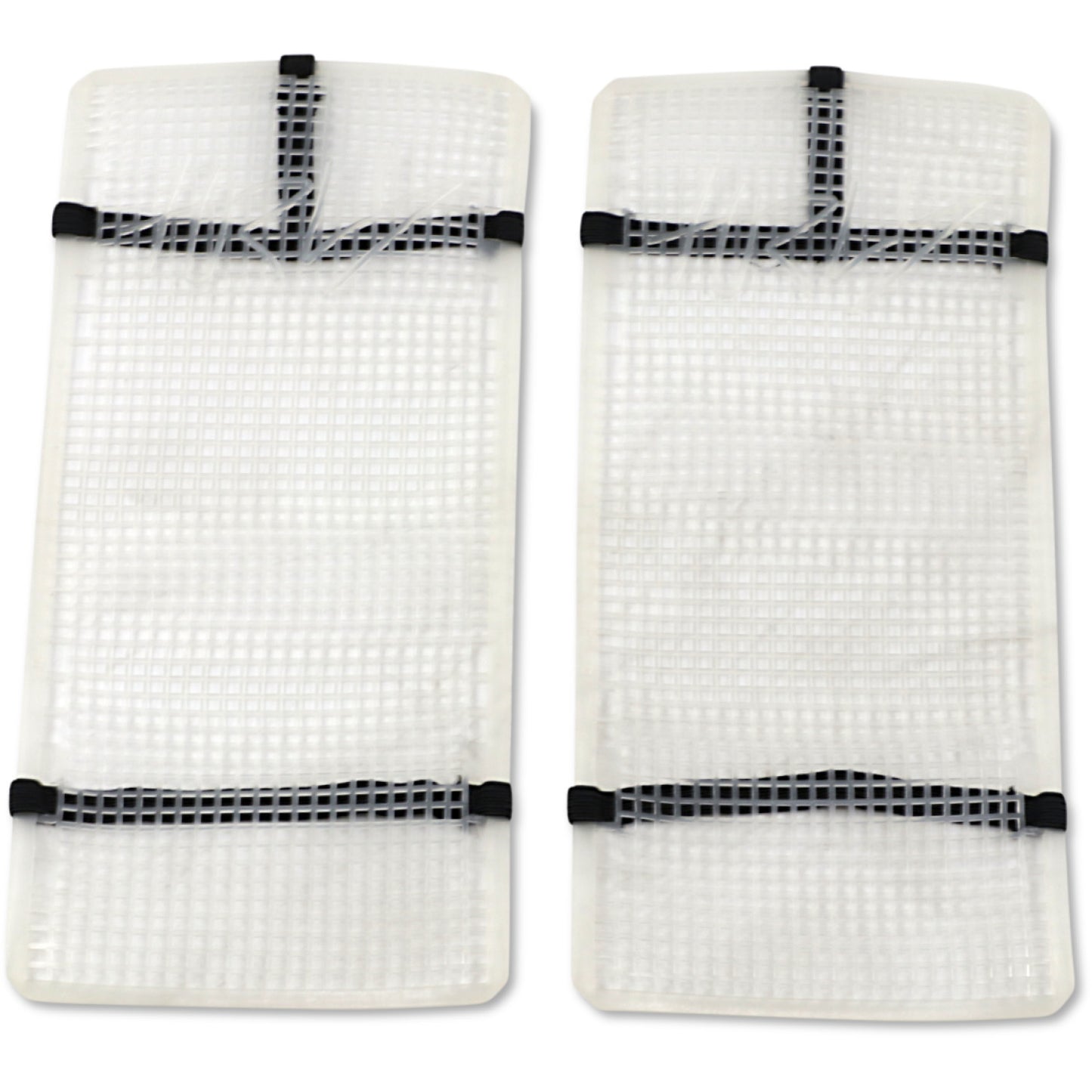 Moose Racing Mud Radiator Cover - White - KTM HPRMUDKT3504TM