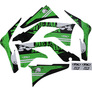 FACTORY EFFEX Metal Mulisha Graphic Kit - Kawasaki 23-11132