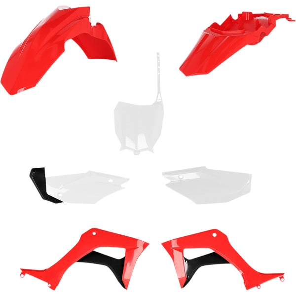 Acerbis Full Replacement Body Kit - OEM '21-'24 Red/White/Black 2861937118