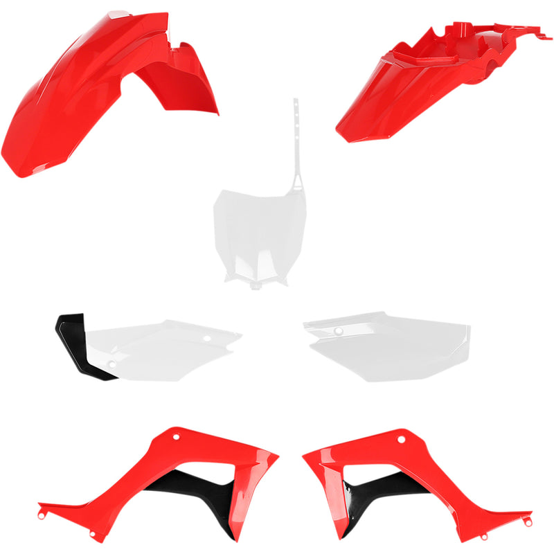 Acerbis Full Replacement Body Kit - OEM '21-'24 Red/White/Black 2861937118