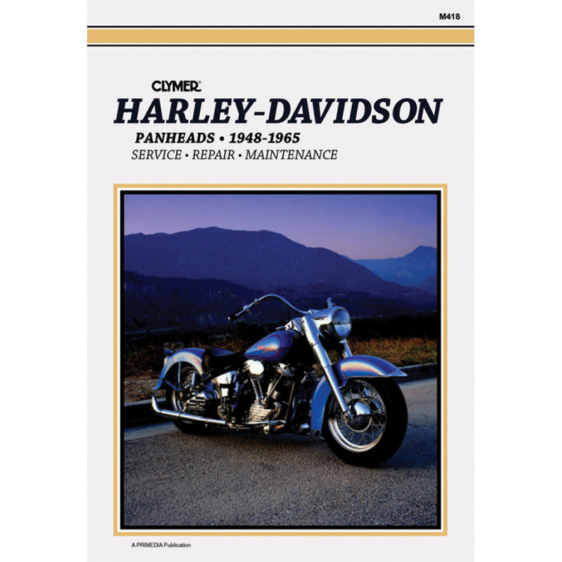CLYMER Manual - Harley-Davidson - Panheads CM418