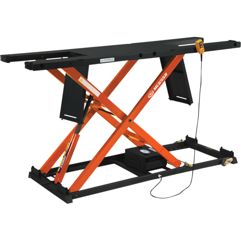 K&L Supply MC655R Air Lift - Black/Orange 35-6617 | Lifts