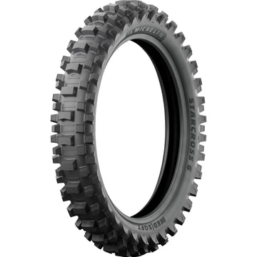 Michelin Tire - StarCross 6 Medium Soft - Rear - 110/90-19 - 62M 77166 | Tire M X Rear | Michelin