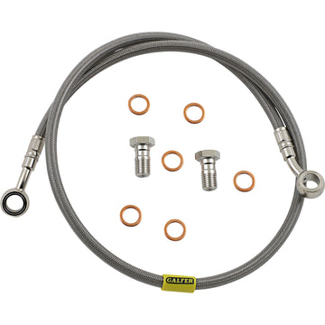 Galfer Brake Line - Stainless Steel FK003D249-1 | Brake Lines Hoses Stainless Steel