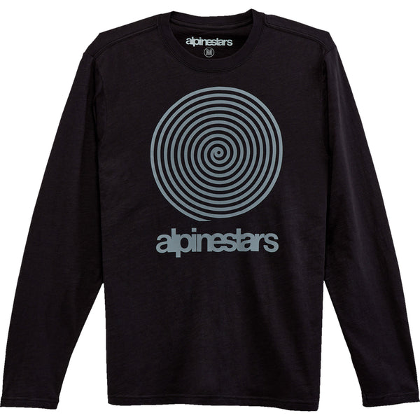 Alpinestars Spiral Long-Sleeve T-Shirt - Black - Medium 1232-71020-10-M