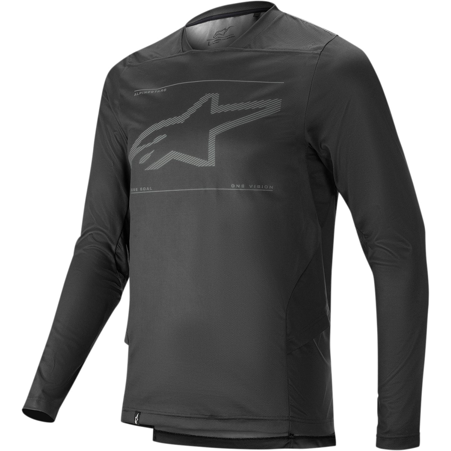 ALPINESTARS Drop 6.0 Jersey - Long-Sleeve - Black - Small 1766420-10-SM