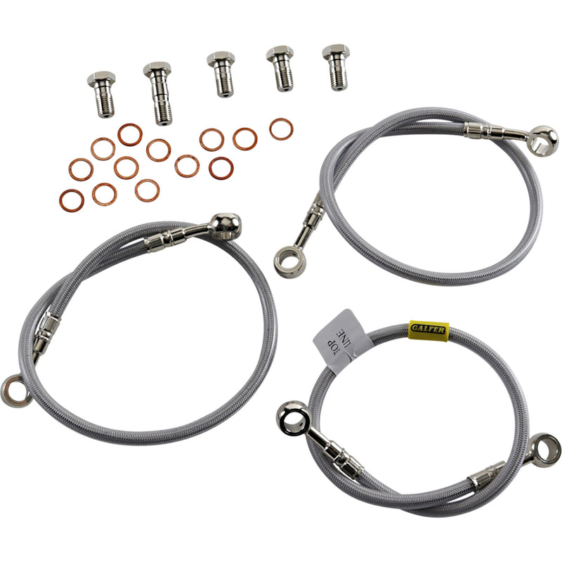 Galfer Brake Line - Stainless Steel FK003D90-3 | Brake Lines Hoses Stainless Steel