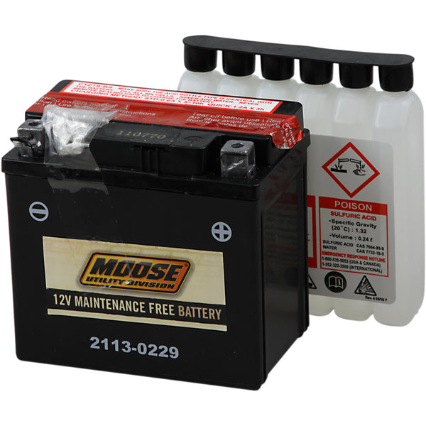 Moose Utility AGM Battery - YTZ7S MTZ7S-BS