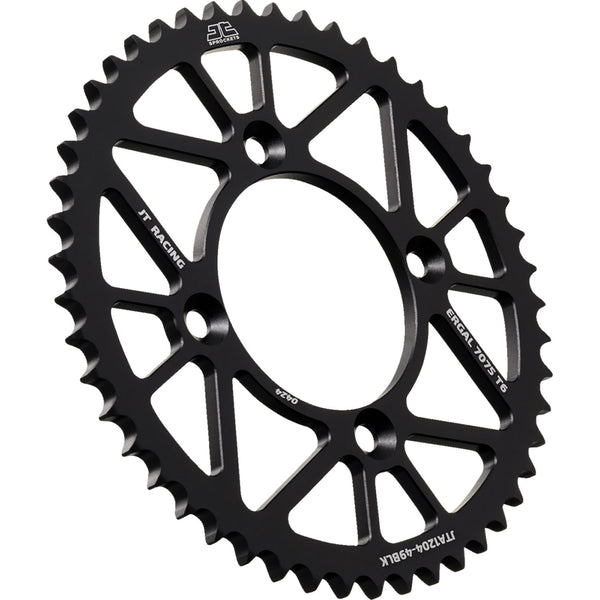 JT Sprockets Rear Sprocket - Aluminum - 49 Tooth - Black - CRF 125FB JTA1204.49BLK