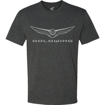 Honda Apparel Goldwing Excursion T-Shirt - Charcoal - XL NP21S-M3020-XL | T Shirts Mens