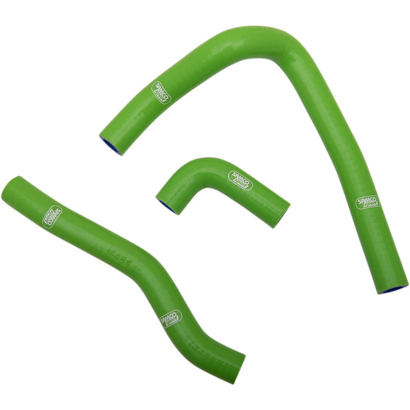 Moose Racing Race Fit Radiator Hose Kit - Green - Kawasaki KAW-62-GR