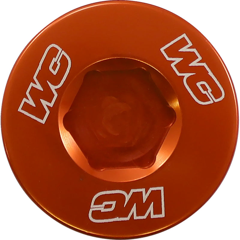 WORKS CONNECTION Engine Plug - Orange - Gas Gas/Husqvarna/KTM 24-453