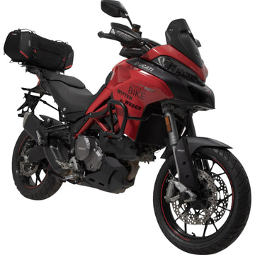 SW-Motech Rackpack Tail Bag System - Black - Ducati Multistrada 950/1200/1260/V2 '16-'24 GPT.22.892.30000 | Luggage Group