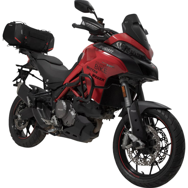 SW-Motech Rackpack Tail Bag System - Black - Ducati Multistrada 950/1200/1260/V2 '16-'24 GPT.22.892.30000 | Luggage Group